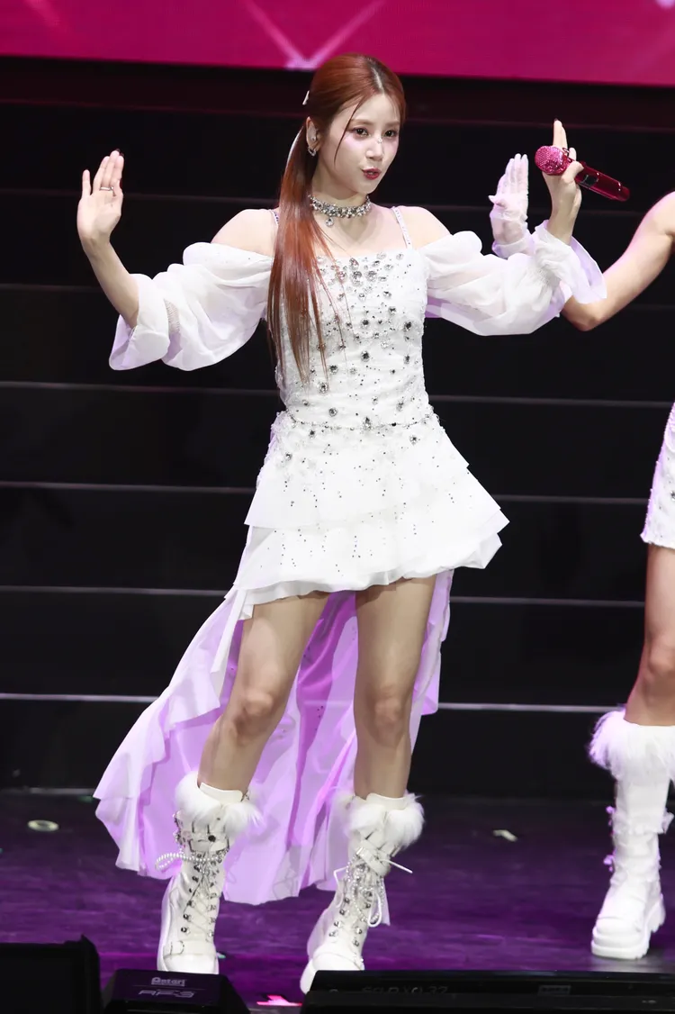 朴初瓏感謝粉絲過年還來看她們。彭欣偉攝