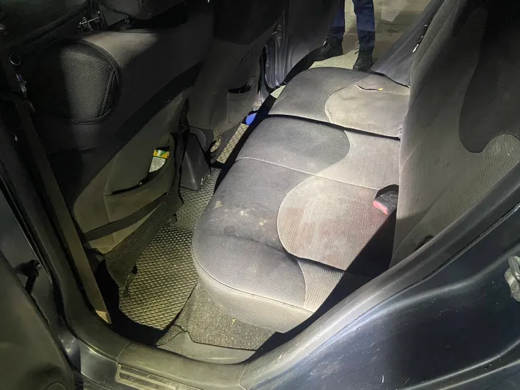 警方查扣載運楊男的車子採證。警方提供