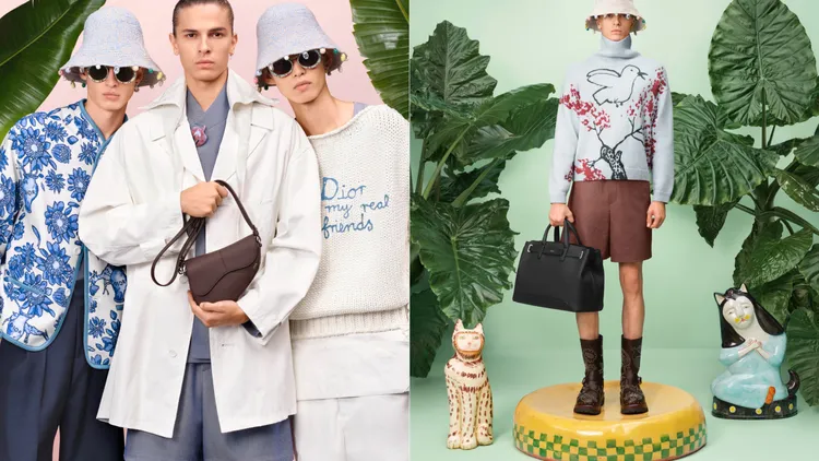 DIOR 2025春夏男裝。品牌提供