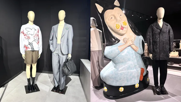 DIOR 2025春夏男裝。張家玲攝