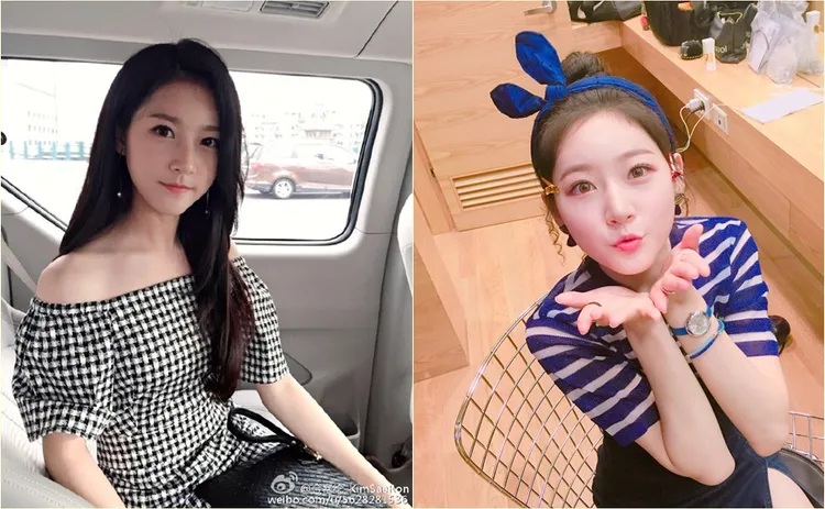 金賽綸準備回歸演藝圈，還開了咖啡廳，卻傳出噩耗。翻攝自金賽綸微博