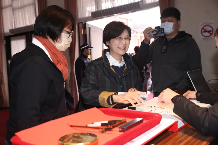 林岱樺指出，此事她並未與總統賴清德討論。彭欣偉攝