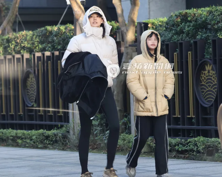 林嘉綺與女兒感情好。特勤中心攝