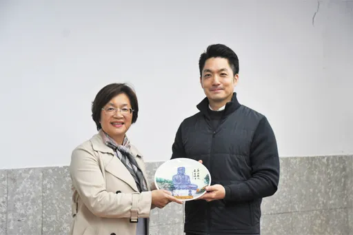 彰化想孵蛋!王惠美向蔣萬安取經 率縣府團隊參訪台北大巨蛋