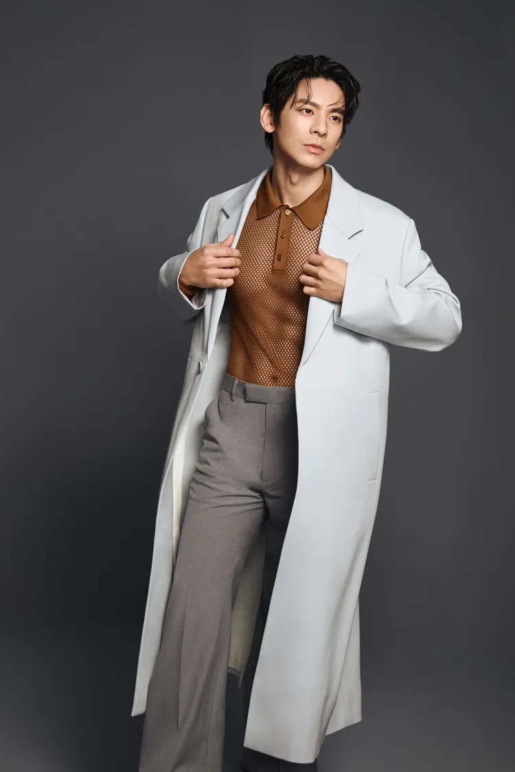 林柏宏今日宣布成為GUCCI全新品牌好友，他在最新釋出的時尚大片中放送冰塊腹肌。品牌提供