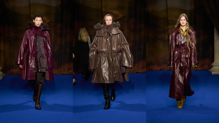 BURBERRY 2025冬季系列。品牌提供