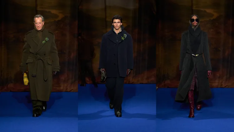 BURBERRY 2025冬季系列。品牌提供