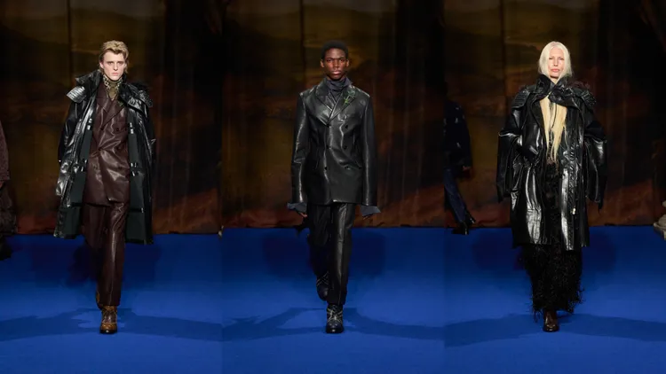 BURBERRY 2025冬季系列。品牌提供