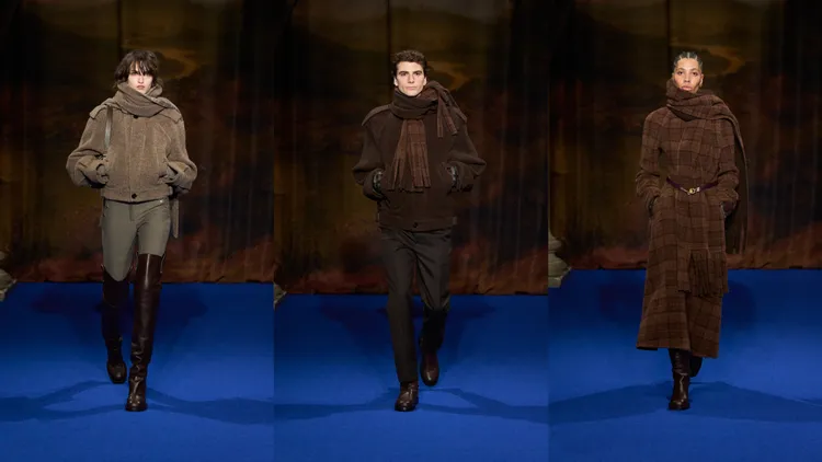 BURBERRY 2025冬季系列。品牌提供