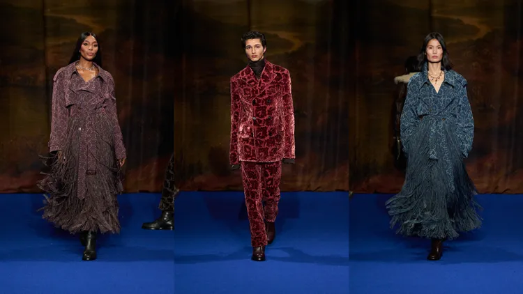 BURBERRY 2025冬季系列。品牌提供