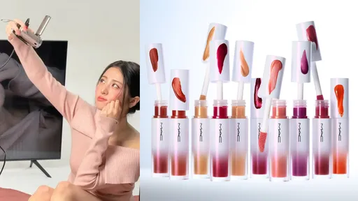 輕鬆複製許允真的水光頰 M.A.C腮紅/打亮蜜有珍珠人魚光