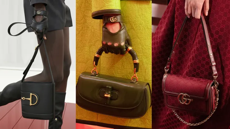 GUCCI 2025春夏女包。品牌提供
