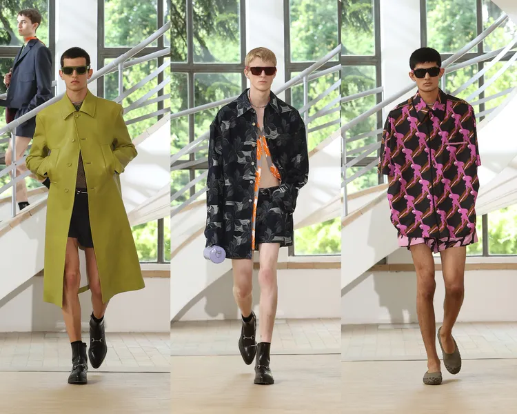 GUCCI 2025春夏男裝。品牌提供