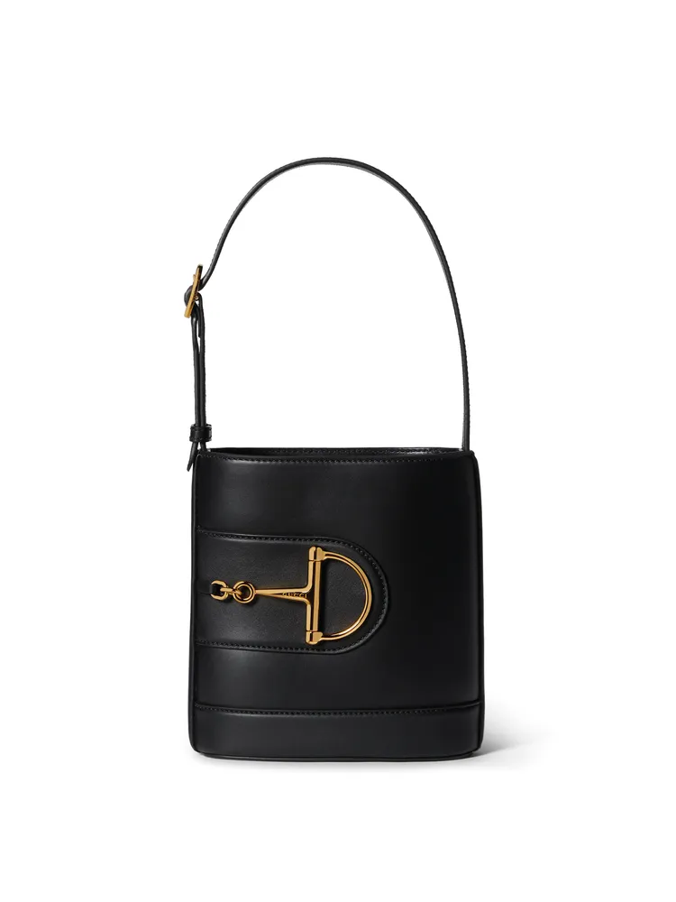 GUCCI 73 黑色肩背包，7萬4900元。品牌提供