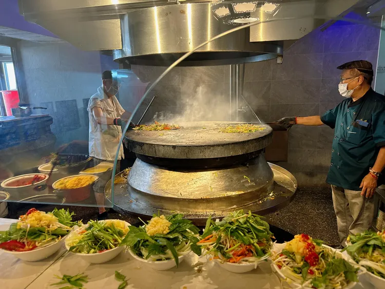 唐宮蒙古烤肉餐廳於去年7月復活開業。 翻攝自梁太的婚顧生活（藝人梁赫群太太臉書粉專）