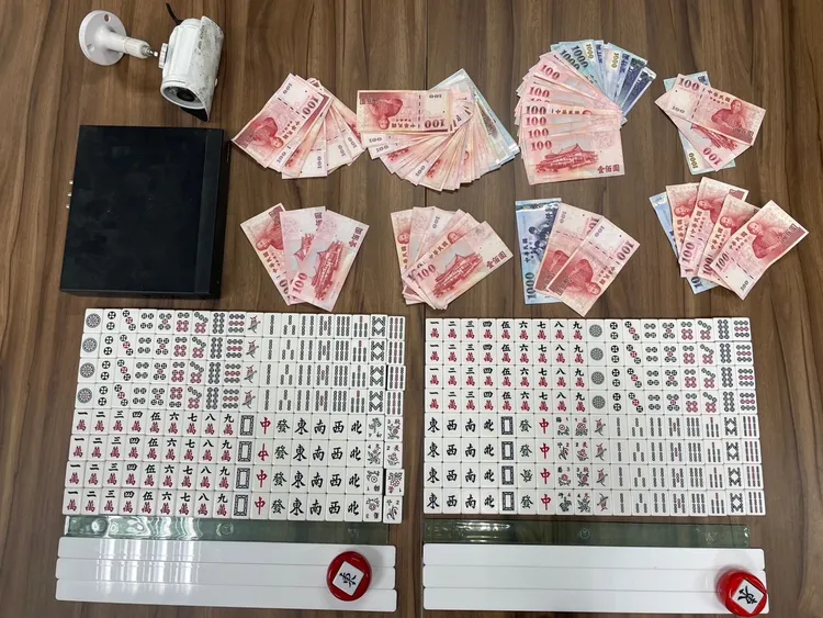 警方查獲相關證物。警方提供