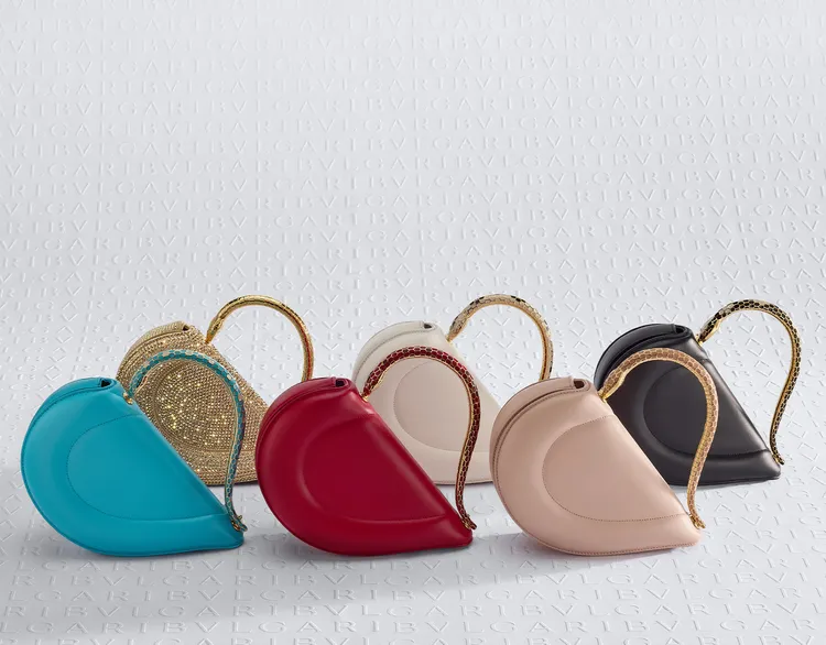 寶格麗Serpenti Cuore 1968包款，一般版14萬800元。品牌提供