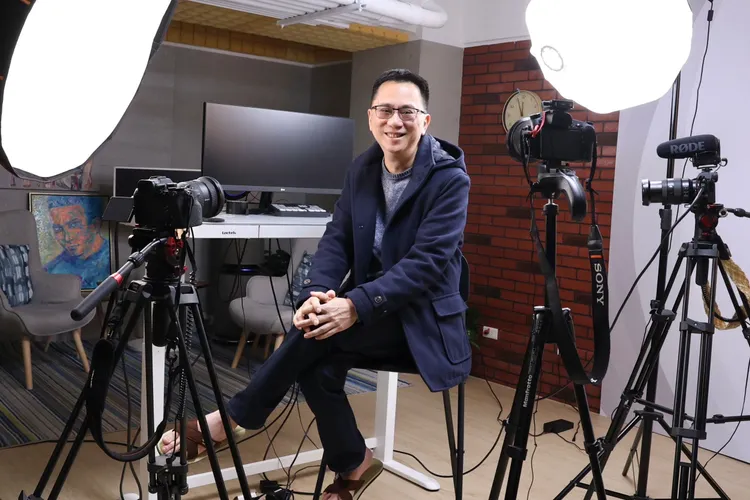 486先生透露以前也曾經當過攝影師。莊宗達攝