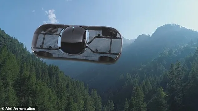 有了飛天車，跟塞車說掰掰。翻攝Alef Aeronautics