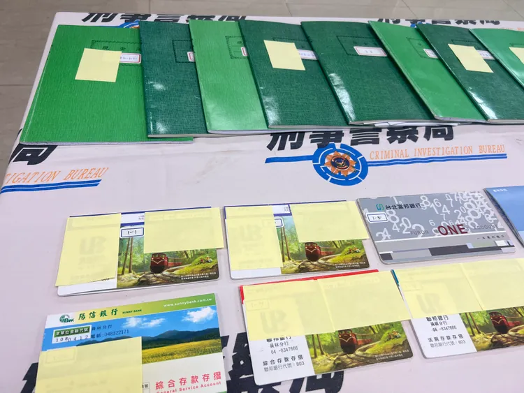 警方查扣證物。警方提供