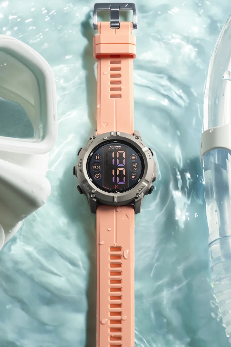 Garmin Descent G2 水陸雙棲探險的全能幫手，環境永續與專業功能兼具。業者提供