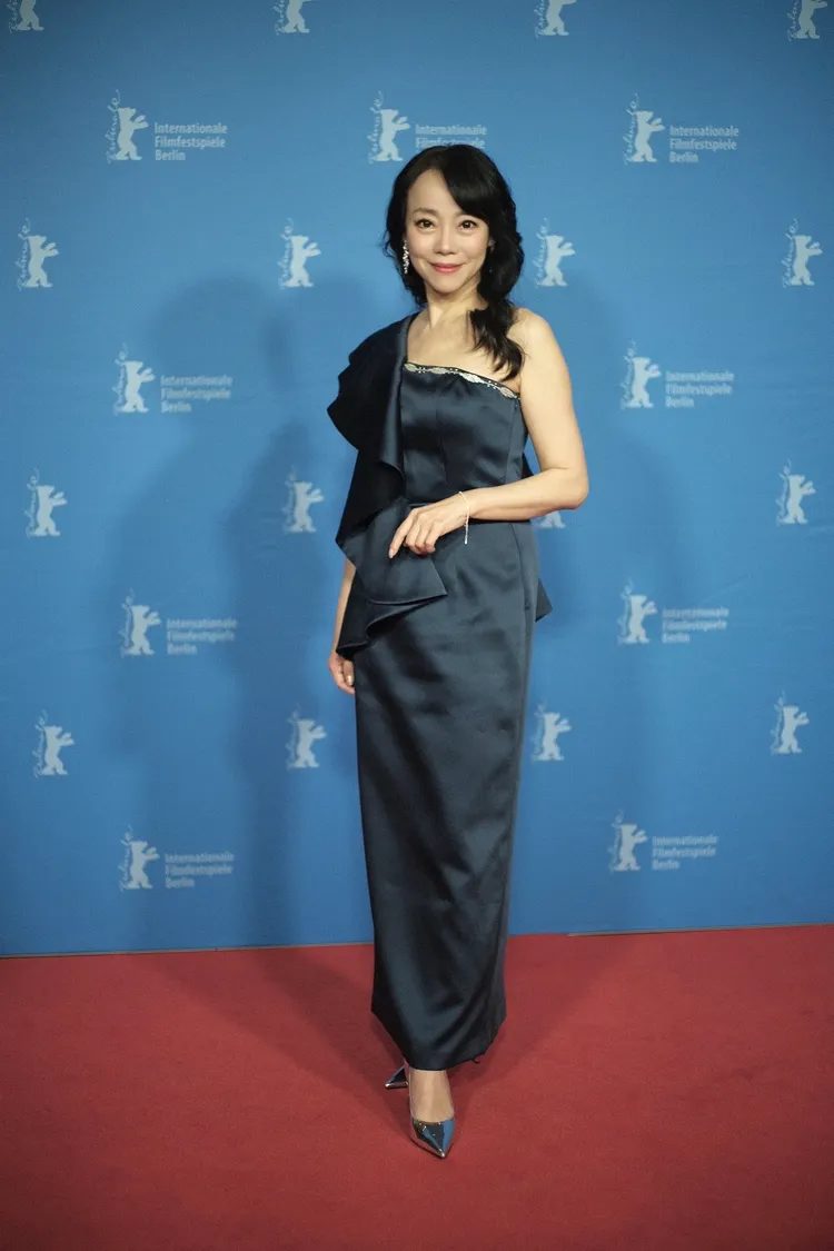 范瑞君24小時沒睡，趕到柏林影展仍神采奕奕。范瑞君提供