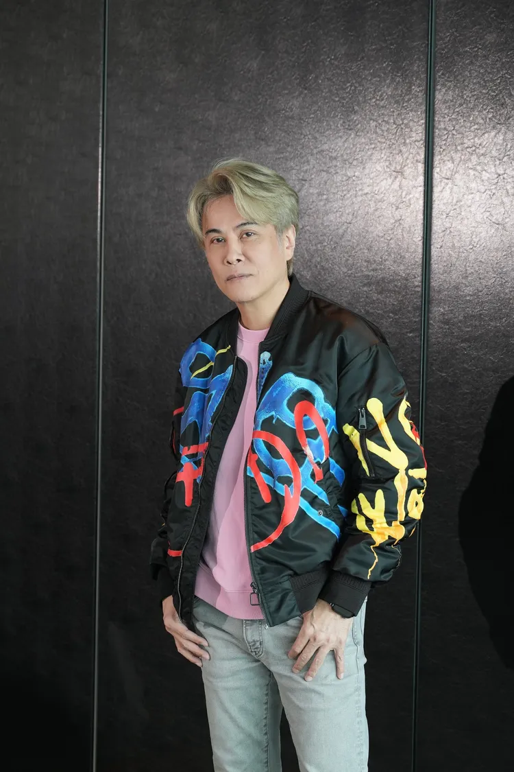 江志豐分享近況。彭欣偉攝