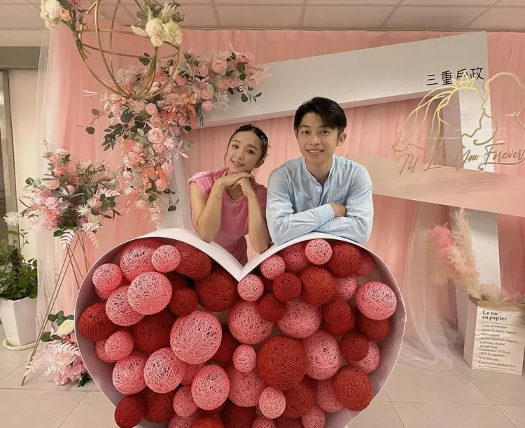 賴慧如與老公劉家銘2年前登記結婚。資料照片