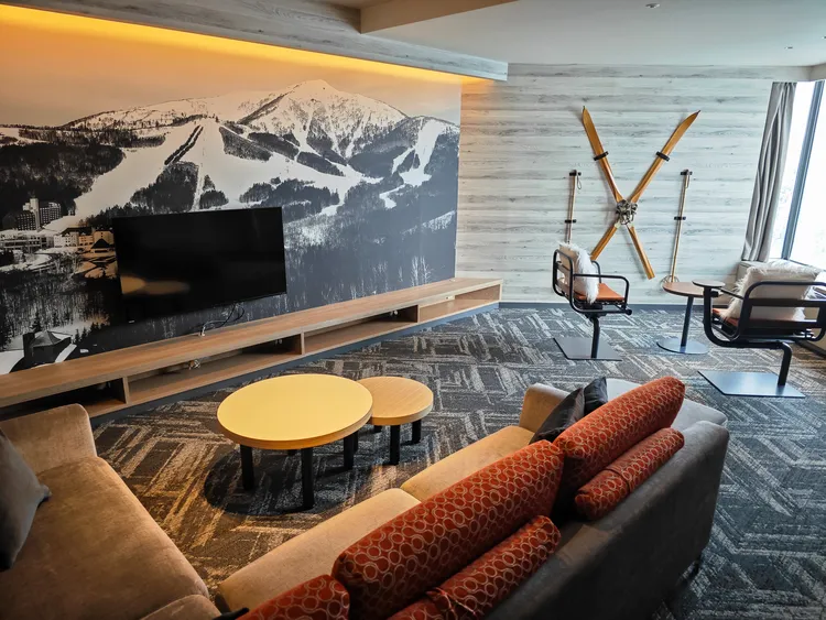 全館只有一間的「滑雪客設計房」主題套房。田欣雲攝影