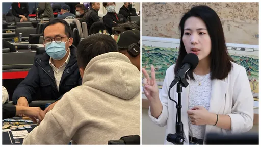 被爆料上班日打德州撲克　劉彥澧晚間請辭中市研考會主委獲准　　