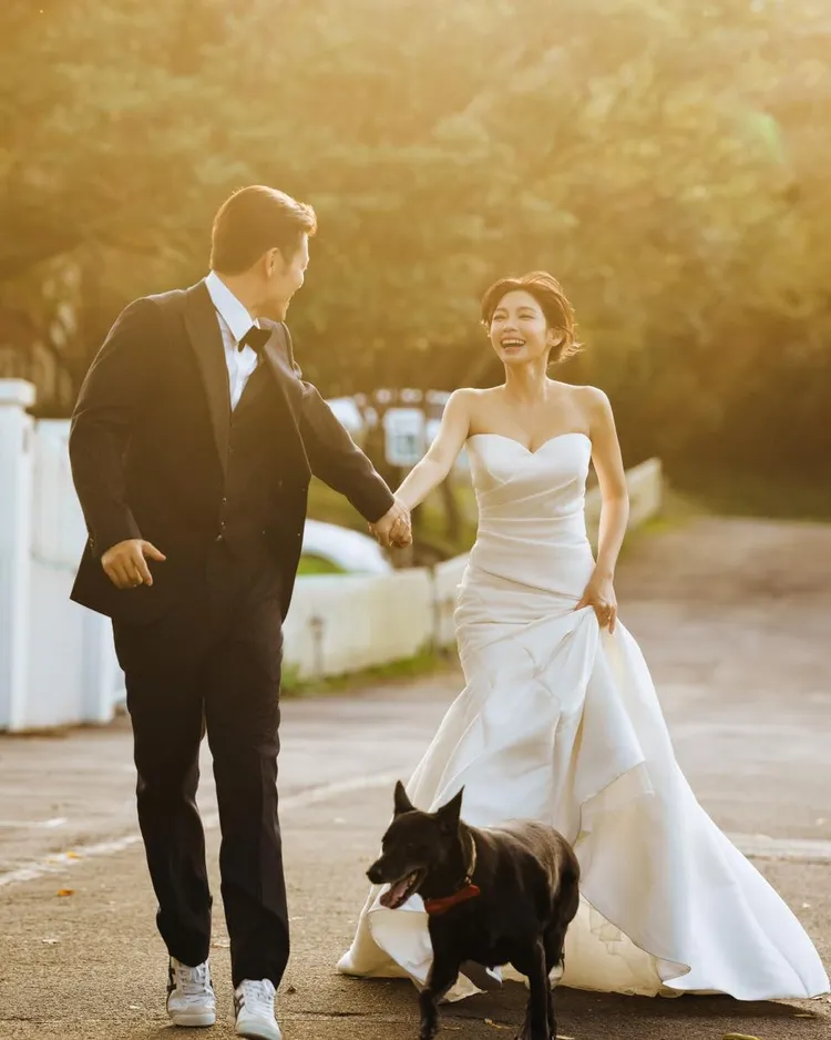 曾智希婚紗美照5連發。翻攝曾智希IG