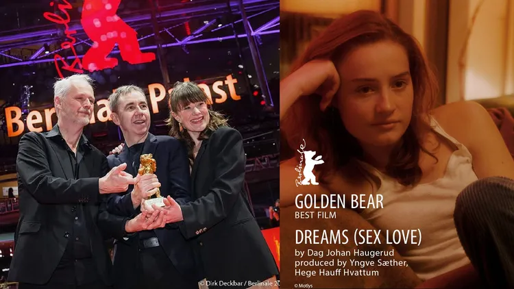 挪威電影《性夢愛三部曲：夢》勇奪金熊獎。翻攝柏林影展IG