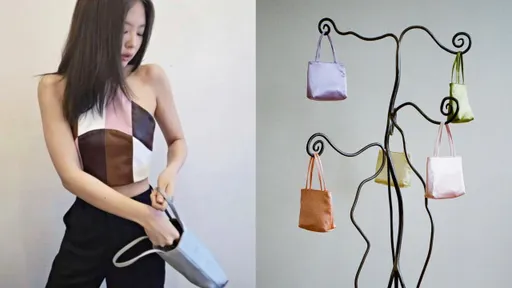 跟Jennie一起復古時髦!hai絲綢手袋登台 俏皮限定色入手不虧