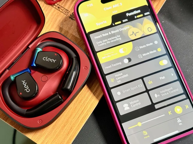 可透過Cleer Arc 3 Max專屬app來進行功能設定與健康管理。趙筱文攝影