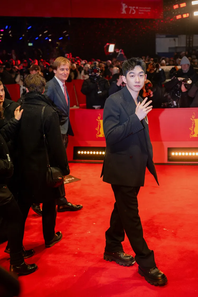 王可元受邀柏林電影節開幕，走上紅毯。凱渥提供