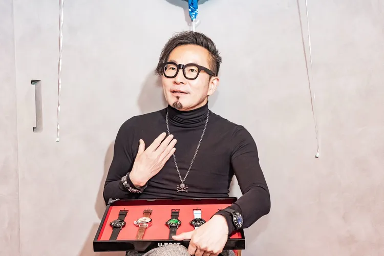 U-BOAT品牌主理人Pierre Liu。品牌提供