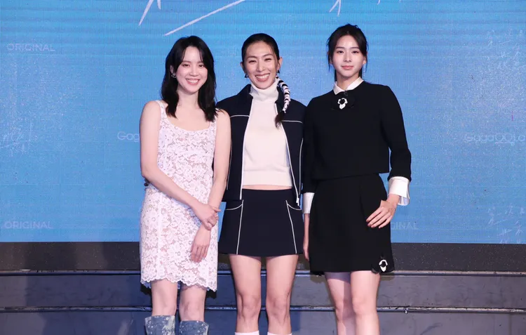 程予希（左起）和林辰唏、袁漠遙陷入三角戀。莊宗達攝