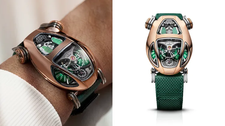 BVLGARI x MB&F Serpenti腕錶。品牌提供