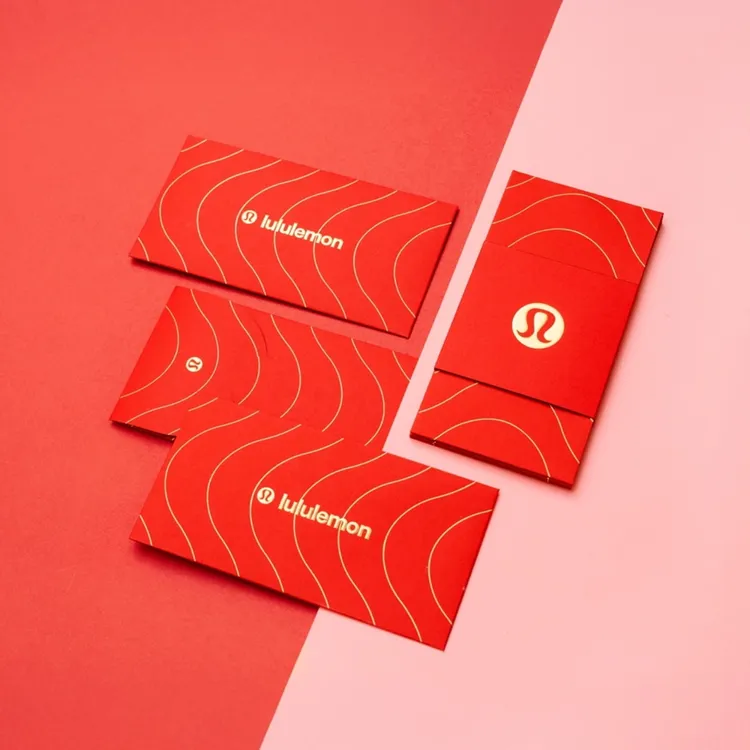 使用過的紅包袋可以元宵節後就丟掉。品牌提供