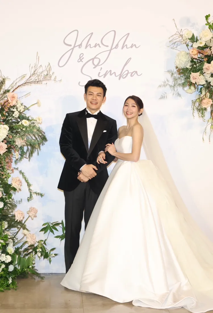 陳志強極為浪漫，曾智希就像被寵溺的小女孩洋溢幸福。攝影中心攝