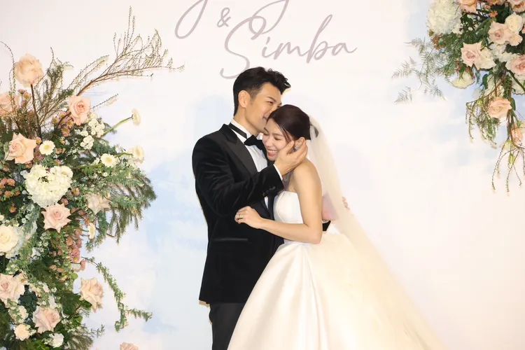 陳志強、曾智希大婚幸福又浪漫。攝影中心攝