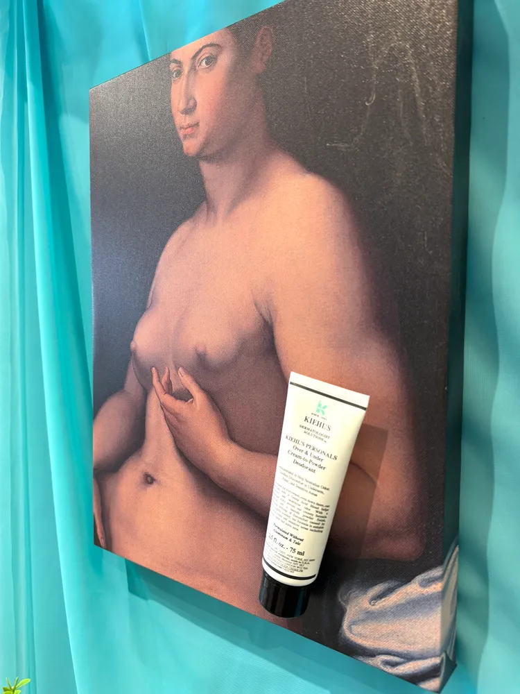 Kiehl’s 96小時長效清爽抗異味亮白體香劑，75ml／1700元。張家玲攝