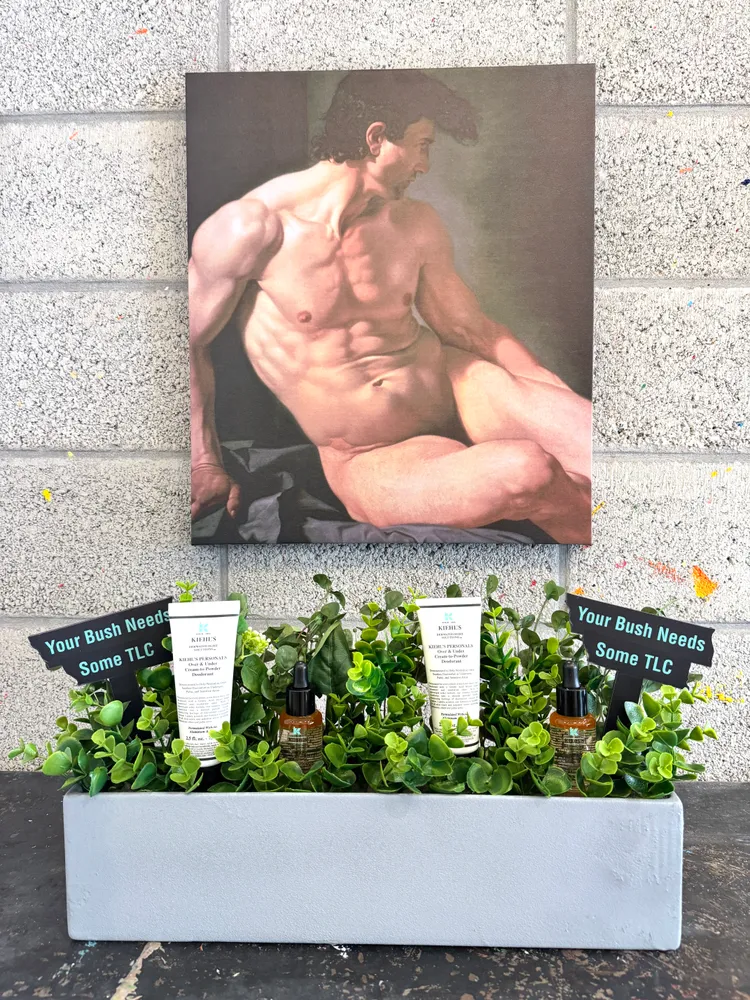 Kiehl’s首度推出私密保養單品，帶來私密理毛修護美白精華、96小時長效清爽抗異味亮白體香劑2單品。張家玲