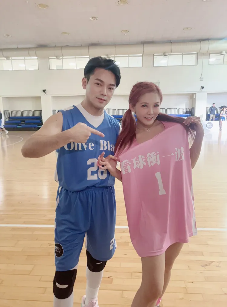 DJ圓圓遇事業伯樂Ivan合影。兆京國際娛樂提供