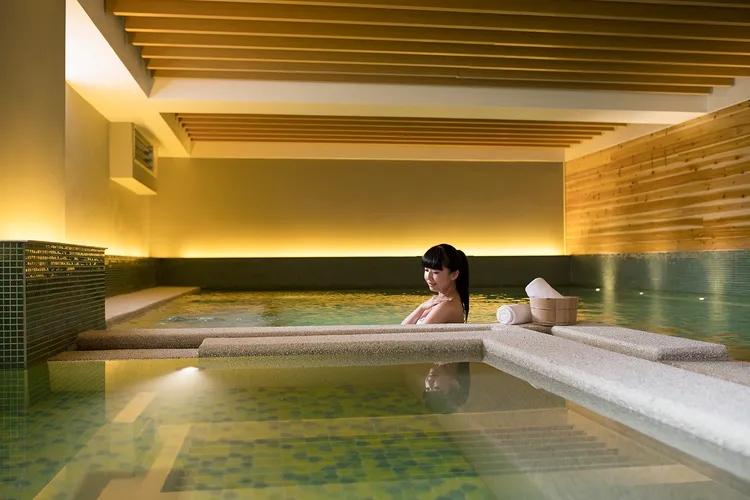 館內另有日式大浴場男女裸湯，充滿濃濃日式風情。捷絲旅提供。