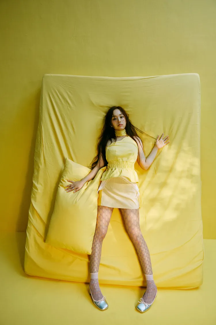 陽帆愛女吉安拍攝宣傳照。索尼音樂提供