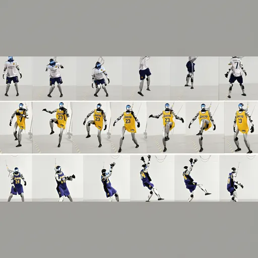 有片|Kobe上身!輝達AI太神 機器人複製大秀「後仰跳投」