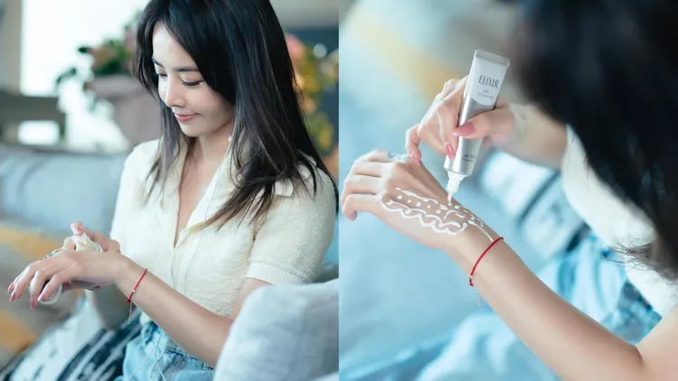 蔡依林分享使用怡麗絲爾保養品，讓她澎潤美麗又大方。翻攝蔡依林IG