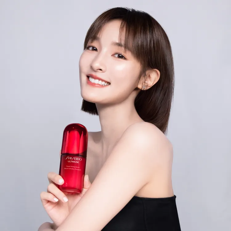 王淨成為資生堂國際櫃品牌摯友。品牌提供