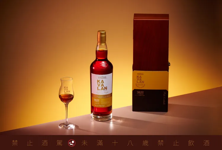 噶瑪蘭威士忌推出噶瑪蘭PALO CORTADO雪莉桶威士忌原酒單一麥芽威士忌。業者提供